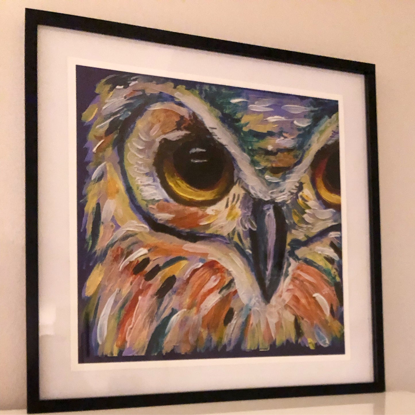 Giclee print - Owl by Karo Paszkowska