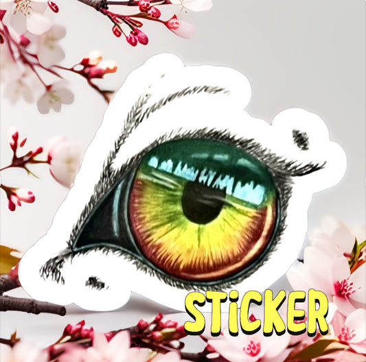 Sticker - Tiger Eye