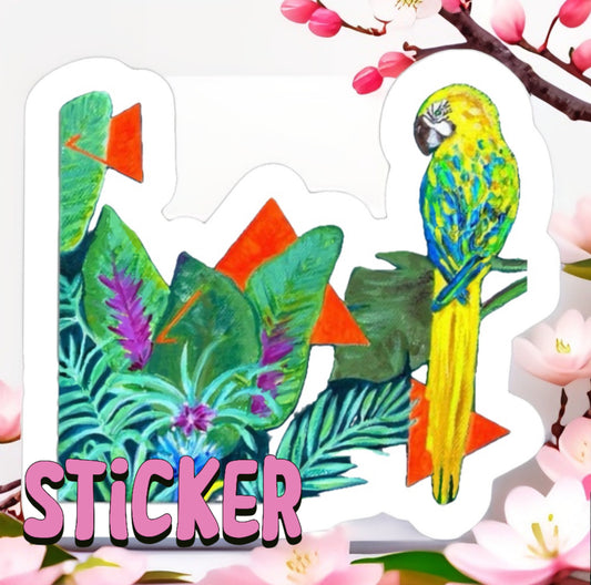 Sticker - Parrot