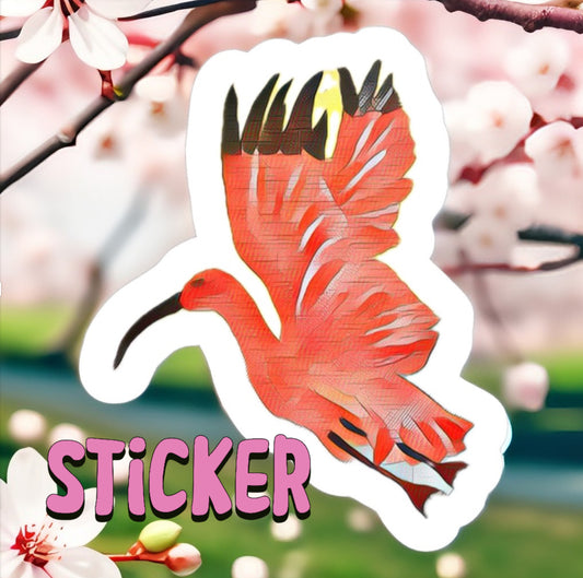 Sticker - Flying Ibis