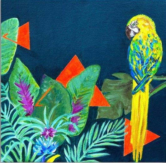 Giclee print - Parrot by Karo Paszkowska