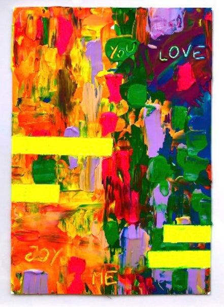 Abstract painting - Limited edition giclee print